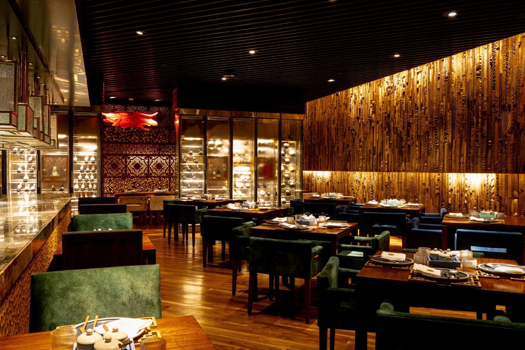 Hotel President - Ihcl Seleqtions Mumbai Exterior foto Interior of the restaurant
